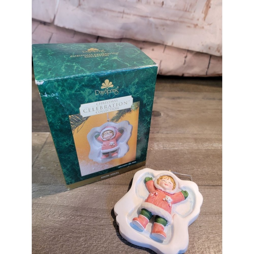 Day Spring Snow Angel 2003 ornament Xmas home deco